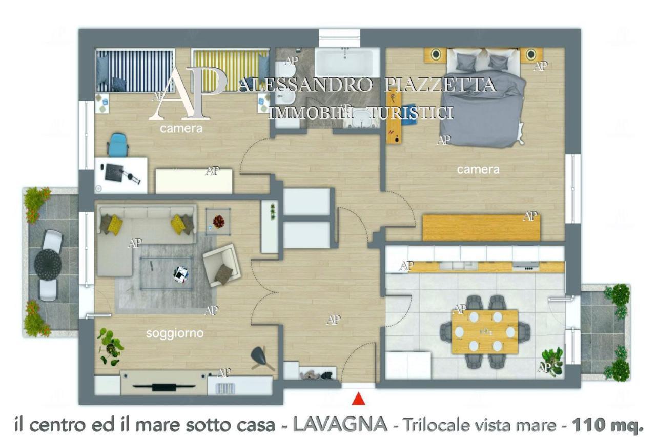 Il Centro Ed Il Mare Sotto Casa Apartment Лаваня Екстериор снимка